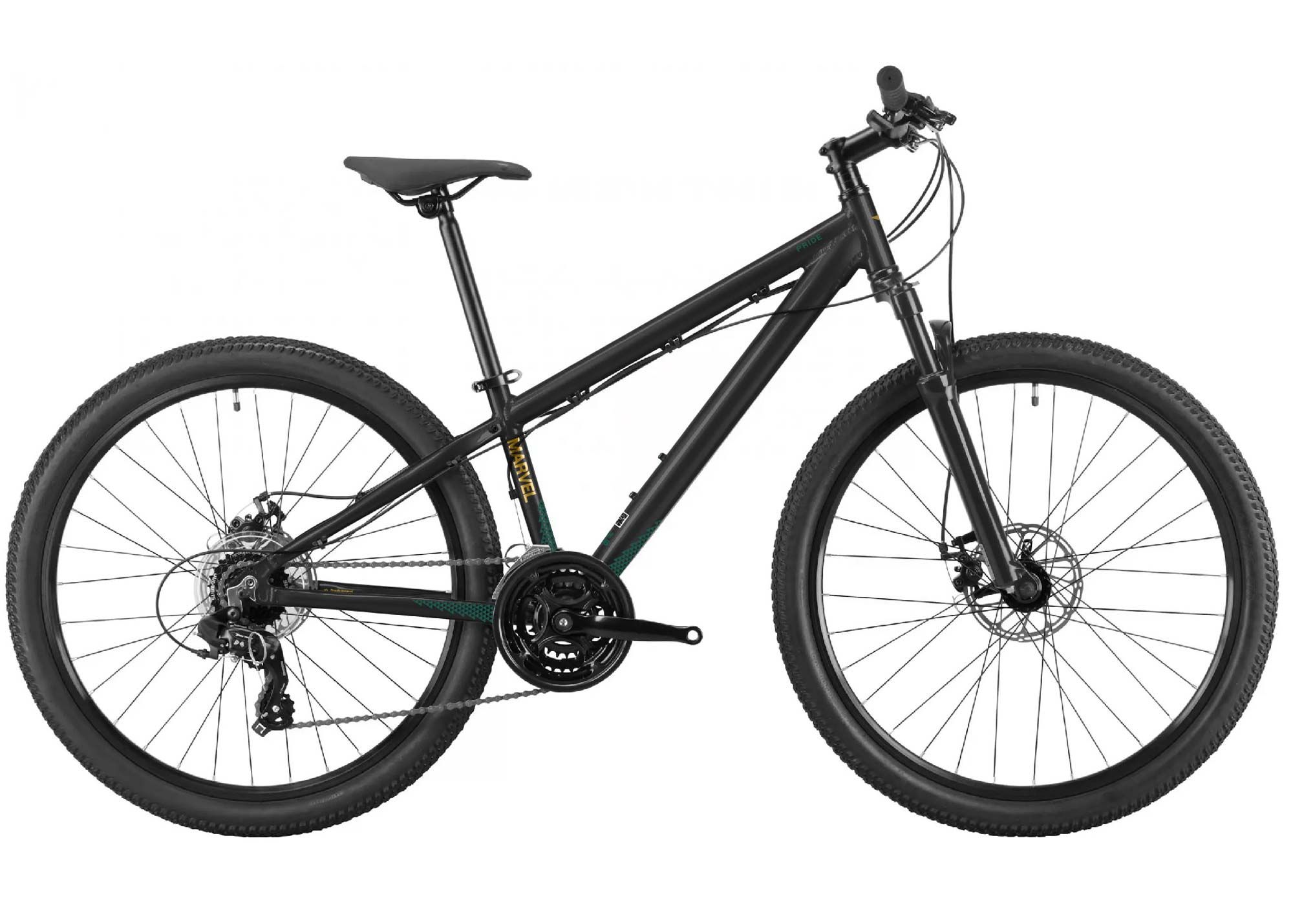 Велосипед 26 PRIDE MARVEL 6.1 (2026) рама - S Black-Gold