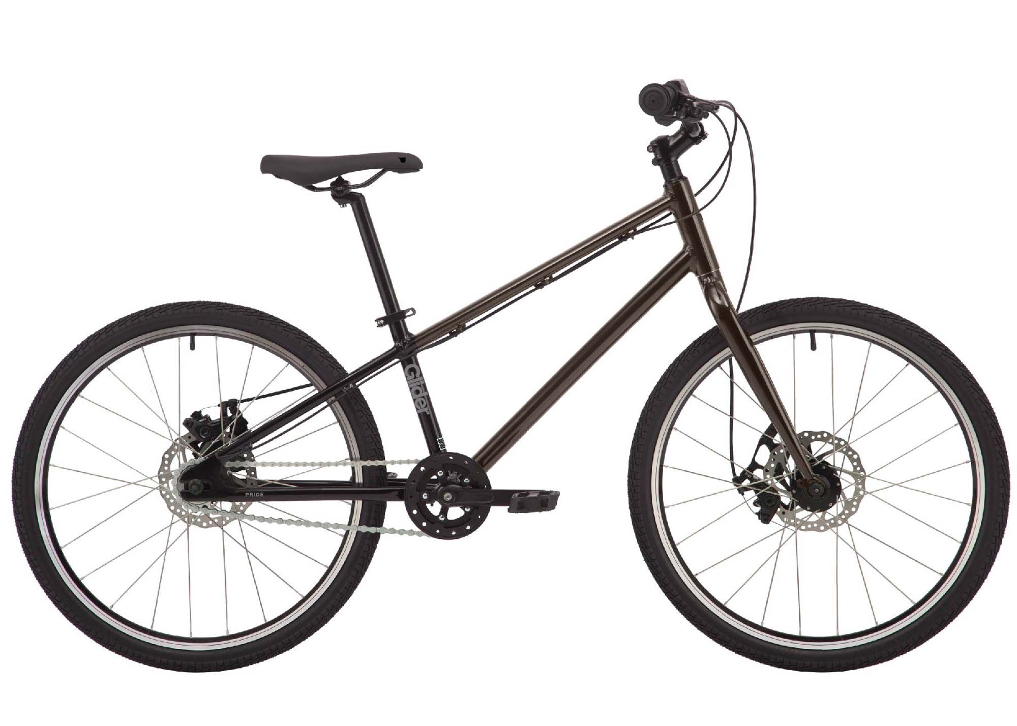 Велосипед 24 PRIDE GLIDER 4.2 (2026) Black-Black