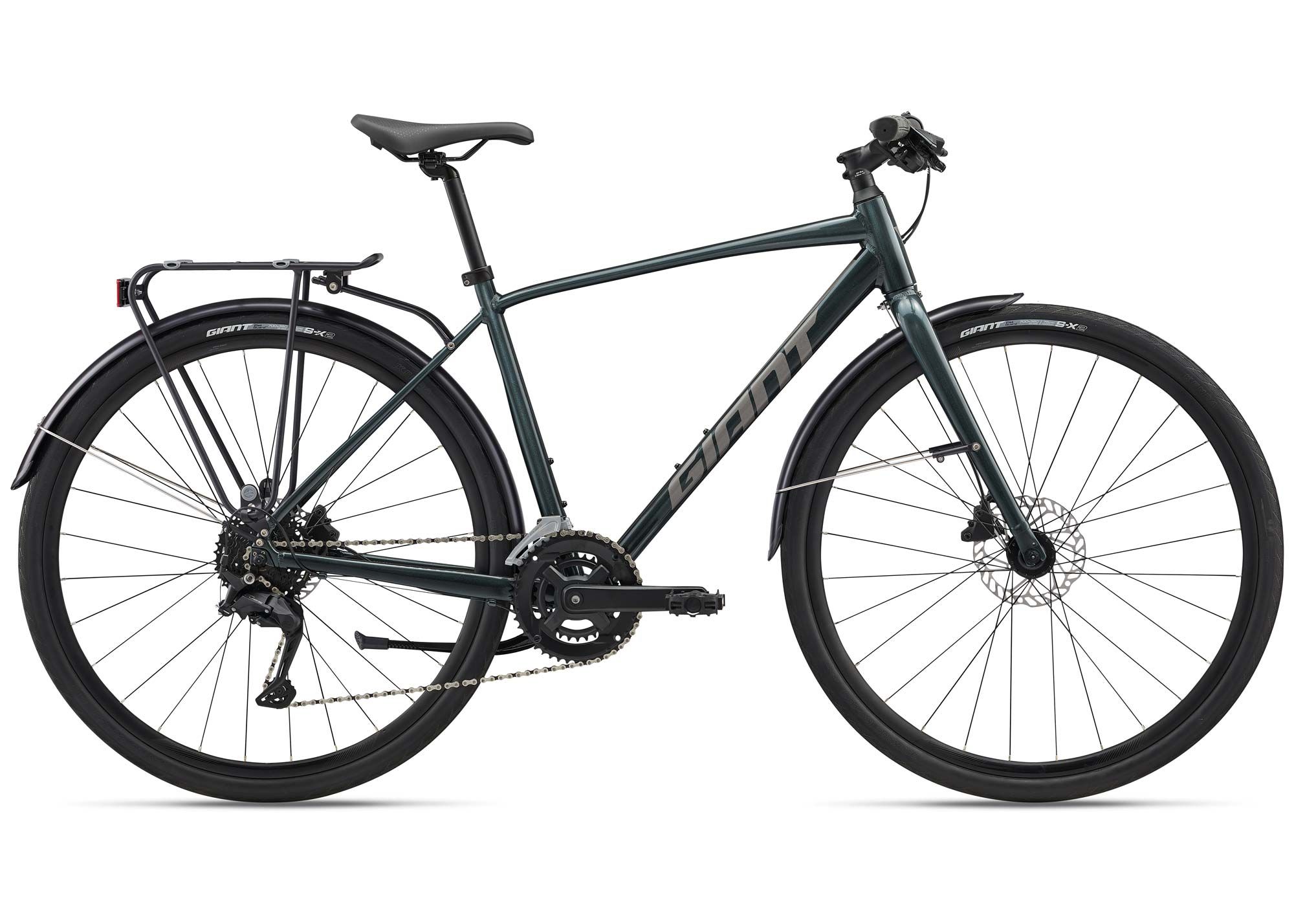 Велосипед 28 GIANT Escape 2 City Disc (2026) рама - XL Asphalt Green