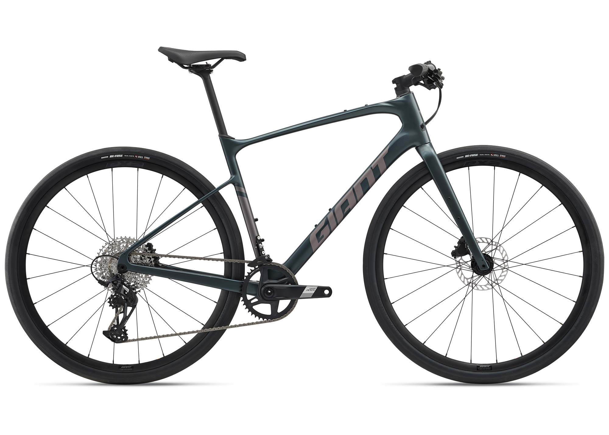 Велосипед 28 GIANT FastRoad AR Advanced 1 (2026) рама - L Asphalt Green