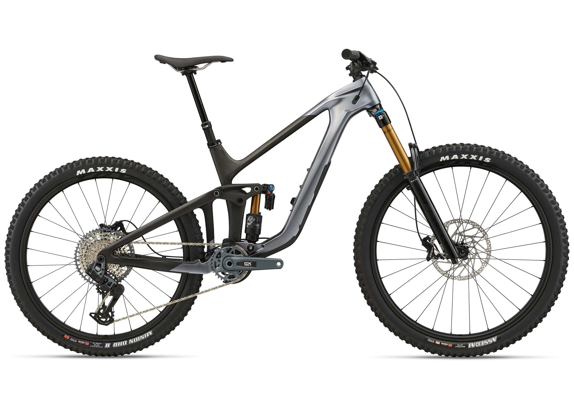 Велосипед 29 GIANT Reign Advanced 1 (2026) рама - S Mercury/Raw Carbon