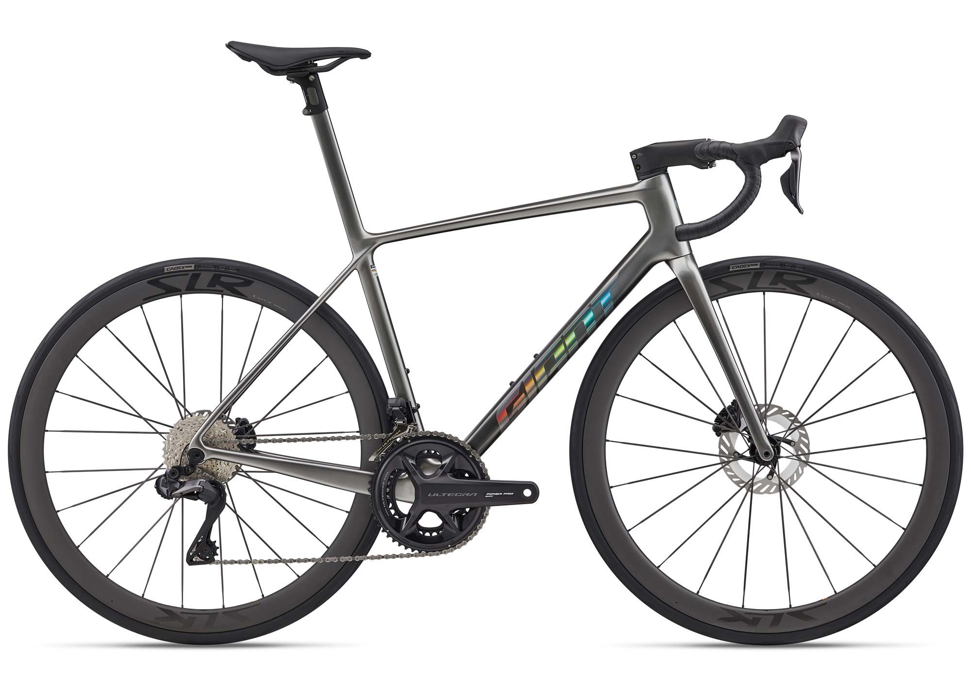 Велосипед 28 GIANT TCR Advanced SL 1 (2026) рама - XS Dark Chrome
