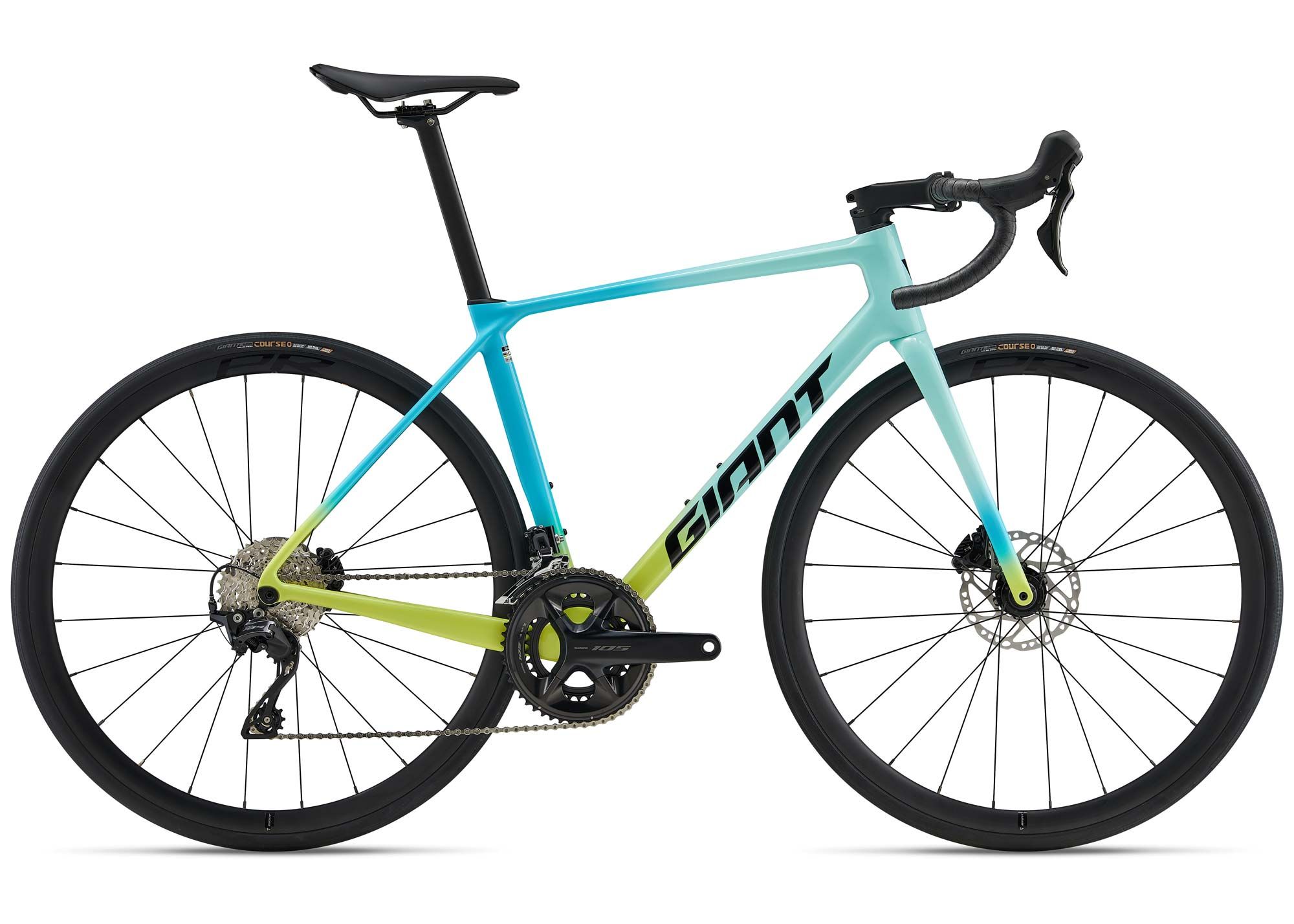 Велосипед 28 GIANT TCR Advanced 2-PC (2026) рама - XS Capri Blue