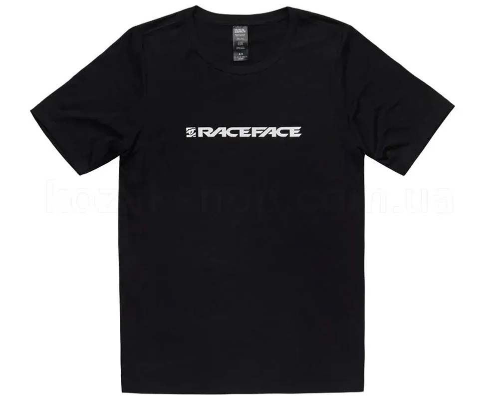 Футболка RACE FACE CLASSIC LOGO SS TEE-BLACK-L