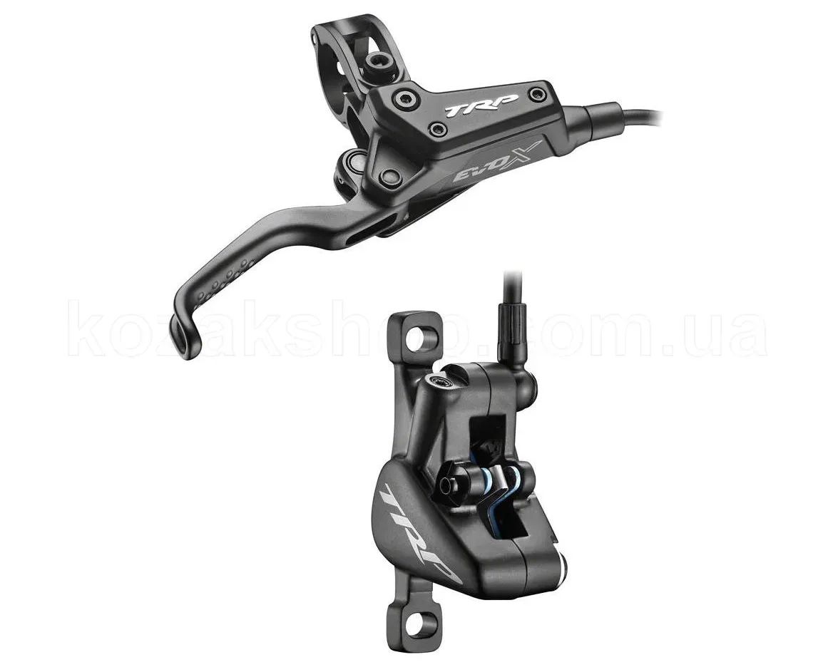 Дисковые задние гидравлические тормоза TRP DHR EVO X M9020 2 поршня, 1900мм, черный