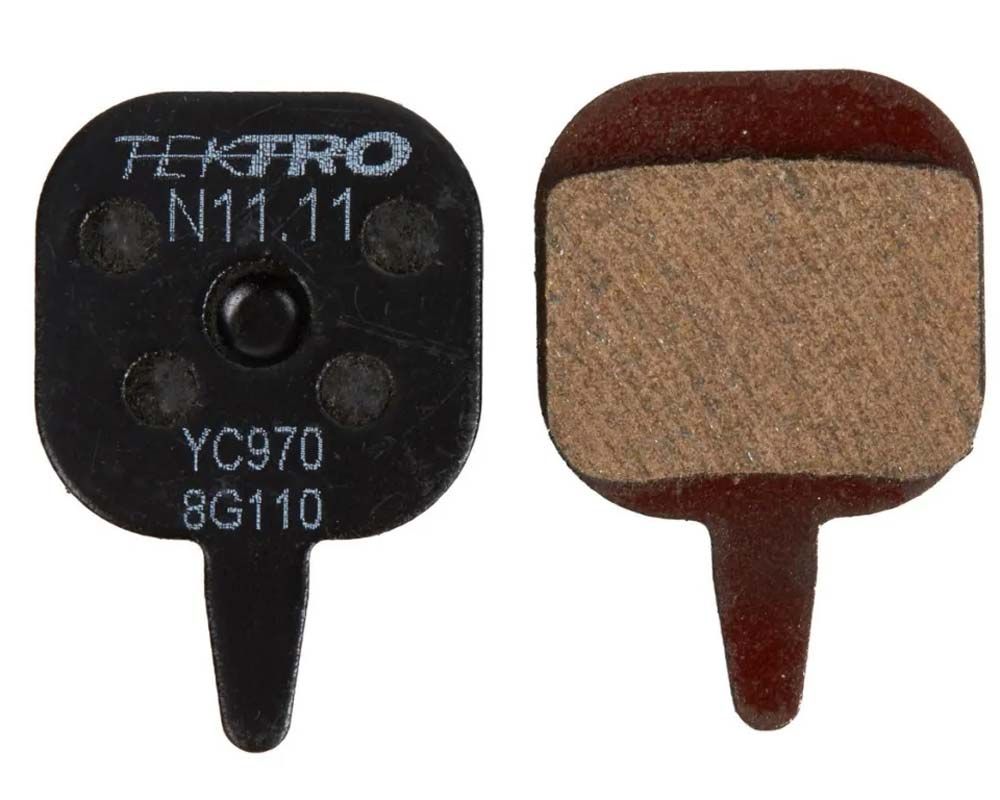 Тормозные колодки TEKTRO N11.11 металлокерамика, черный, пара