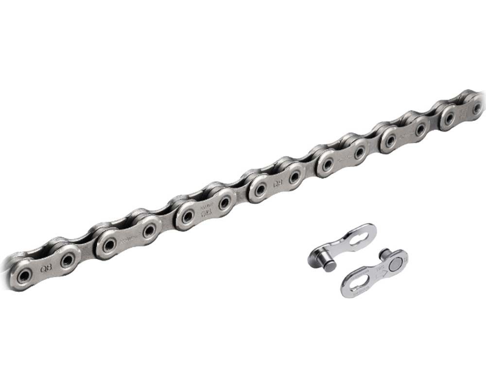 Ланцюг TRP CN-M9050-12 швидкостей, 126 лінків, чорний/сріблястий