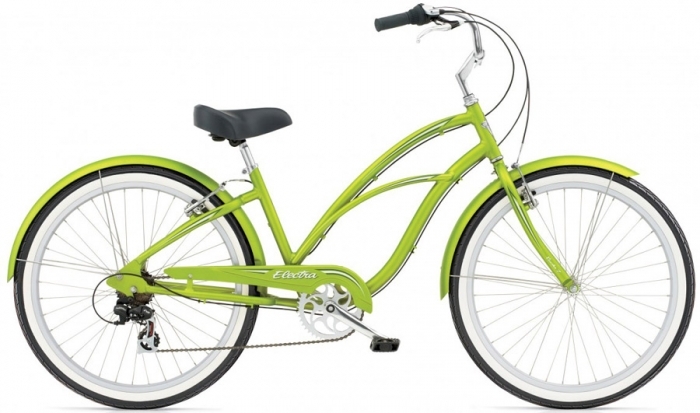Велосипед 26 ELECTRA Coaster 3i Ladie green flash