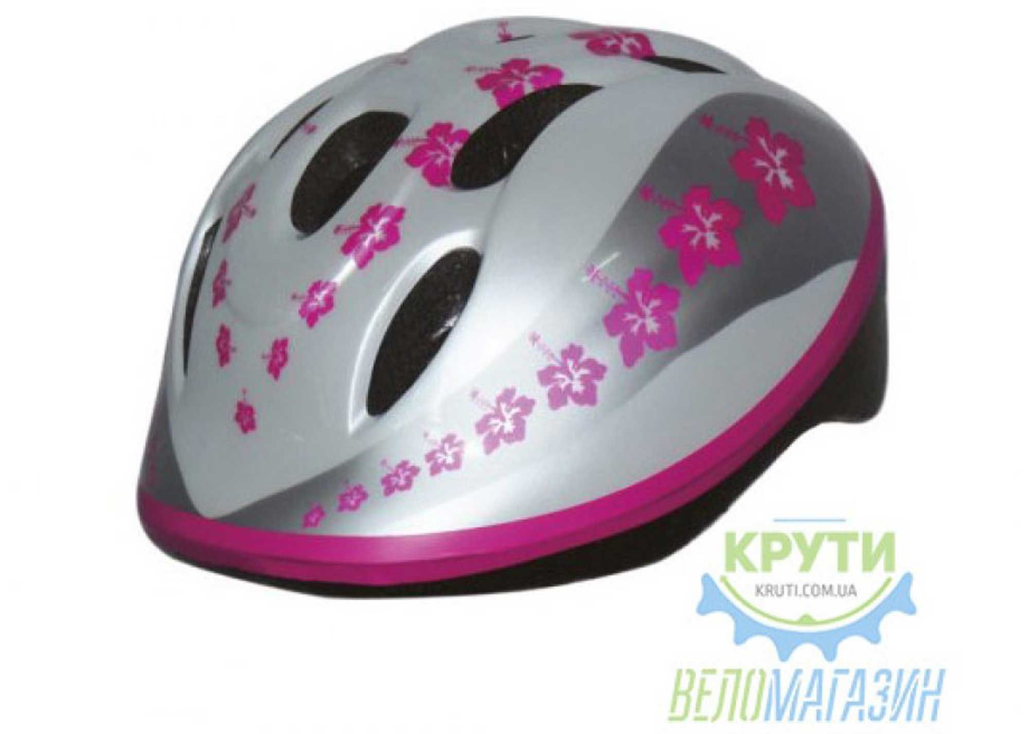 шлем детский Bellelli PINK LEAVES size-M (звезда)