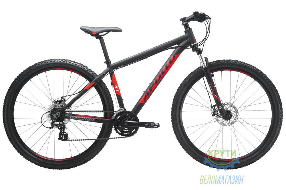 Apollo XPERT 10 - M 2017 Matte Black/Matte Red/Matte White