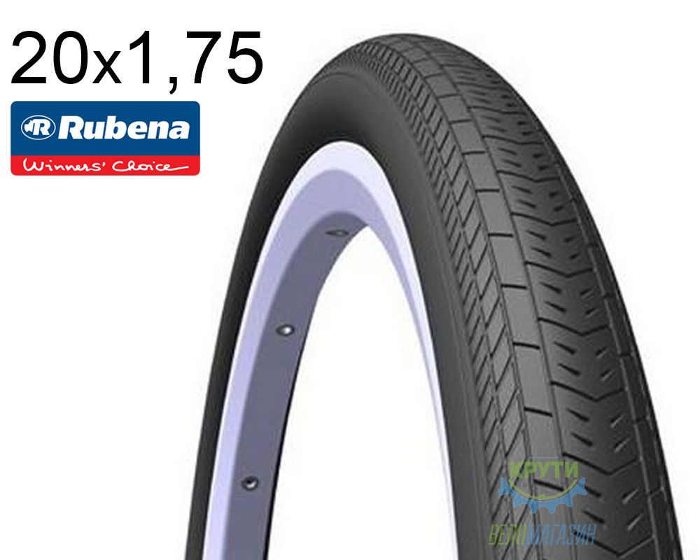 Покрышка 20X1.75X2 (47-406) Mitas Speedo Lt R04 Classic, Черная