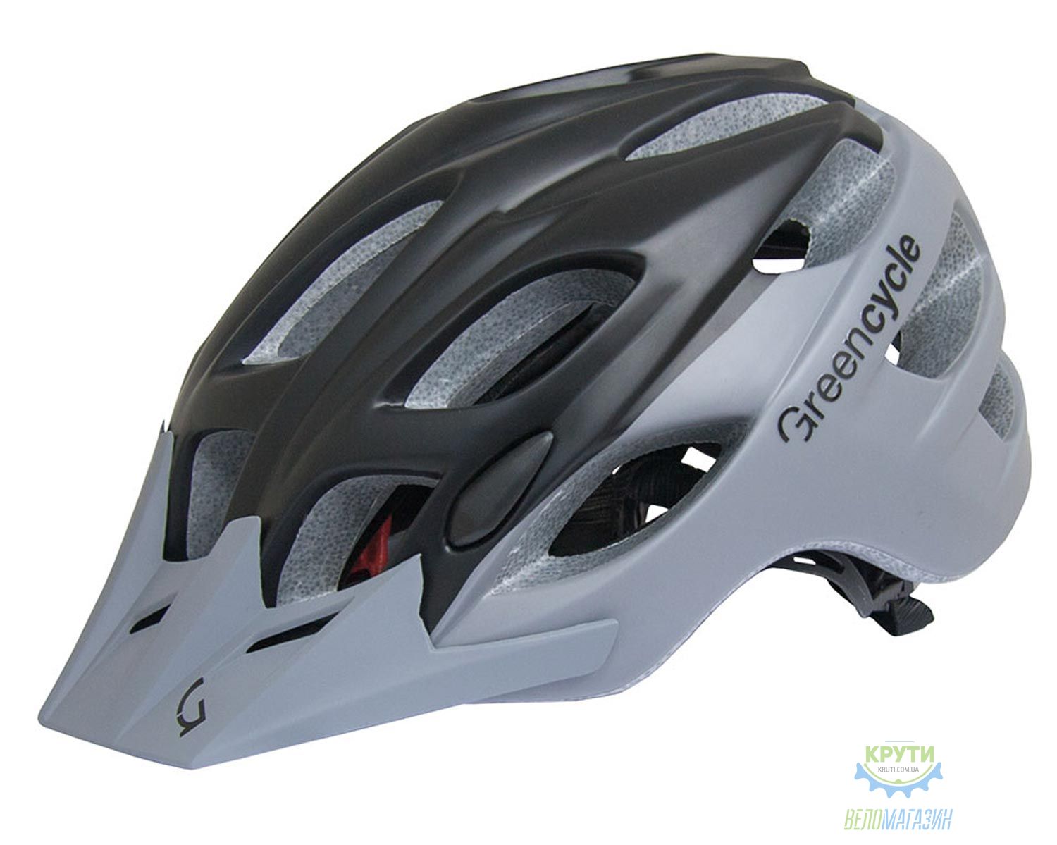 шлем Green Cycle Enduro размер 58-61см черно-серый