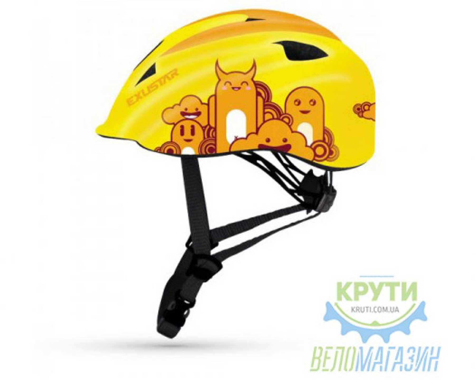 шолом детск. EXUSTAR BHM503K розмір 52-57см YELLOW