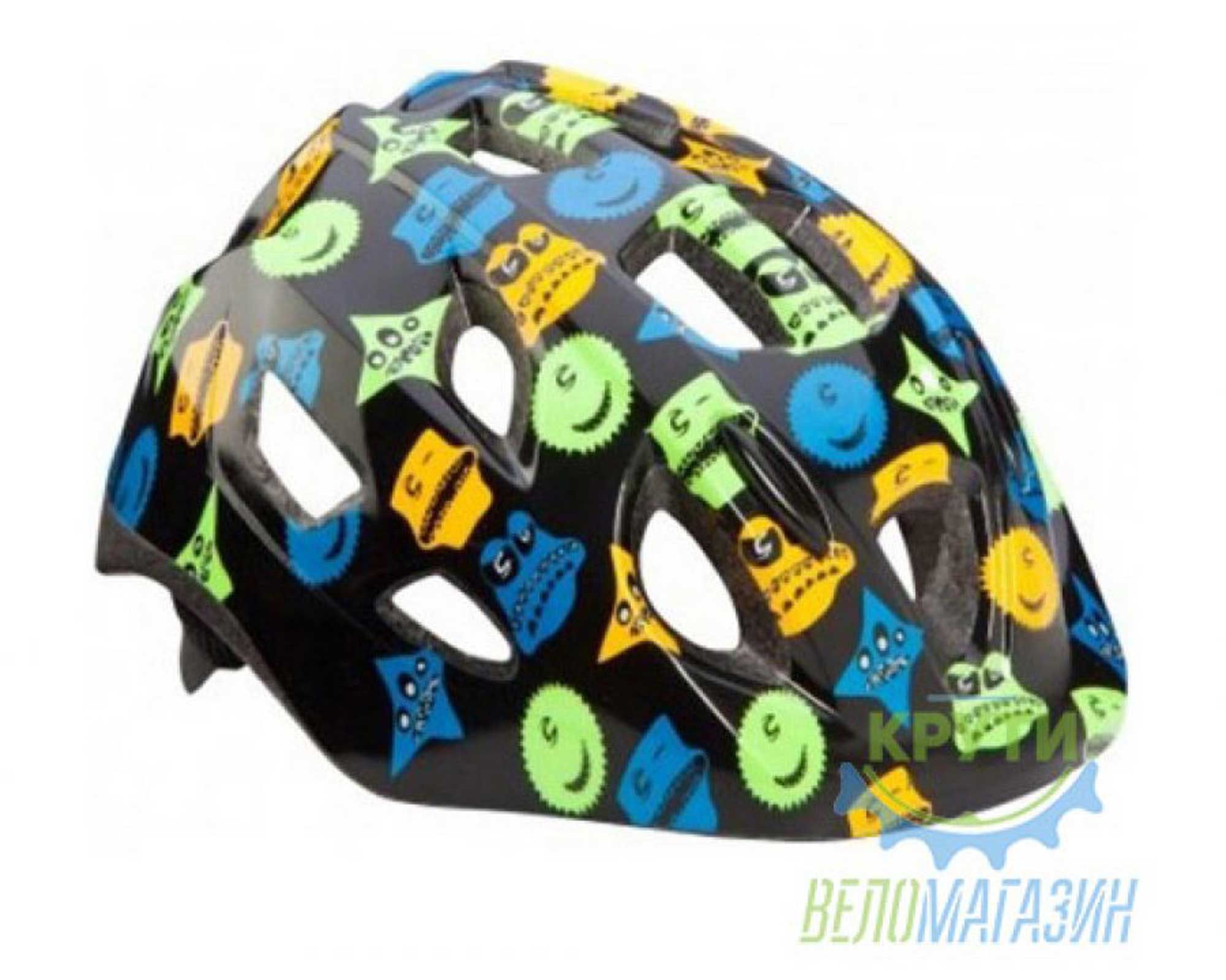 шлем детский Cannondale QUICK MONSTERS размер S 52-57см black-blue