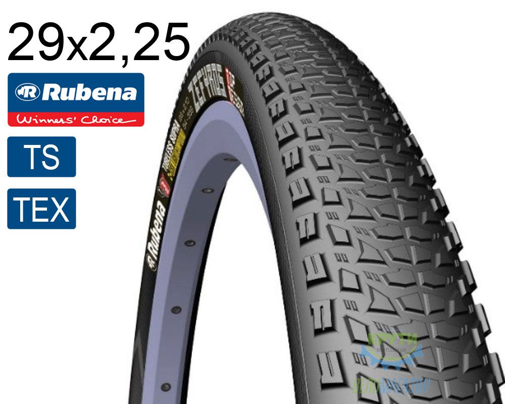 Покришка 29X2.25 (57-622) Mitas Zefyros Tdi R14 Tubeless Supra Textra, Чорна