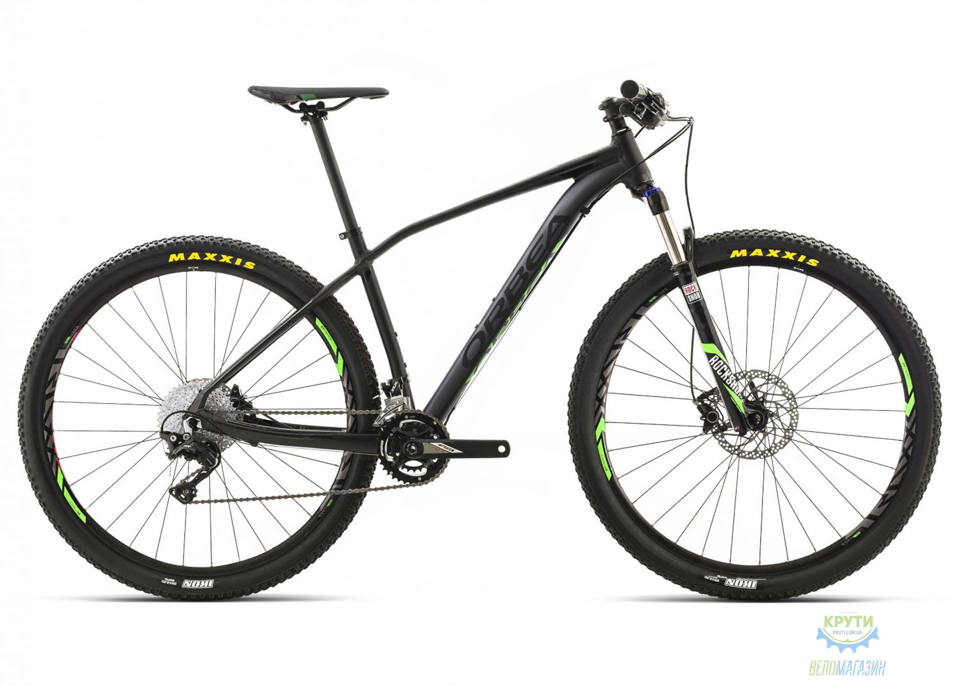 Велосипед Orbea ALMA 29 H30 L Black-green 2017