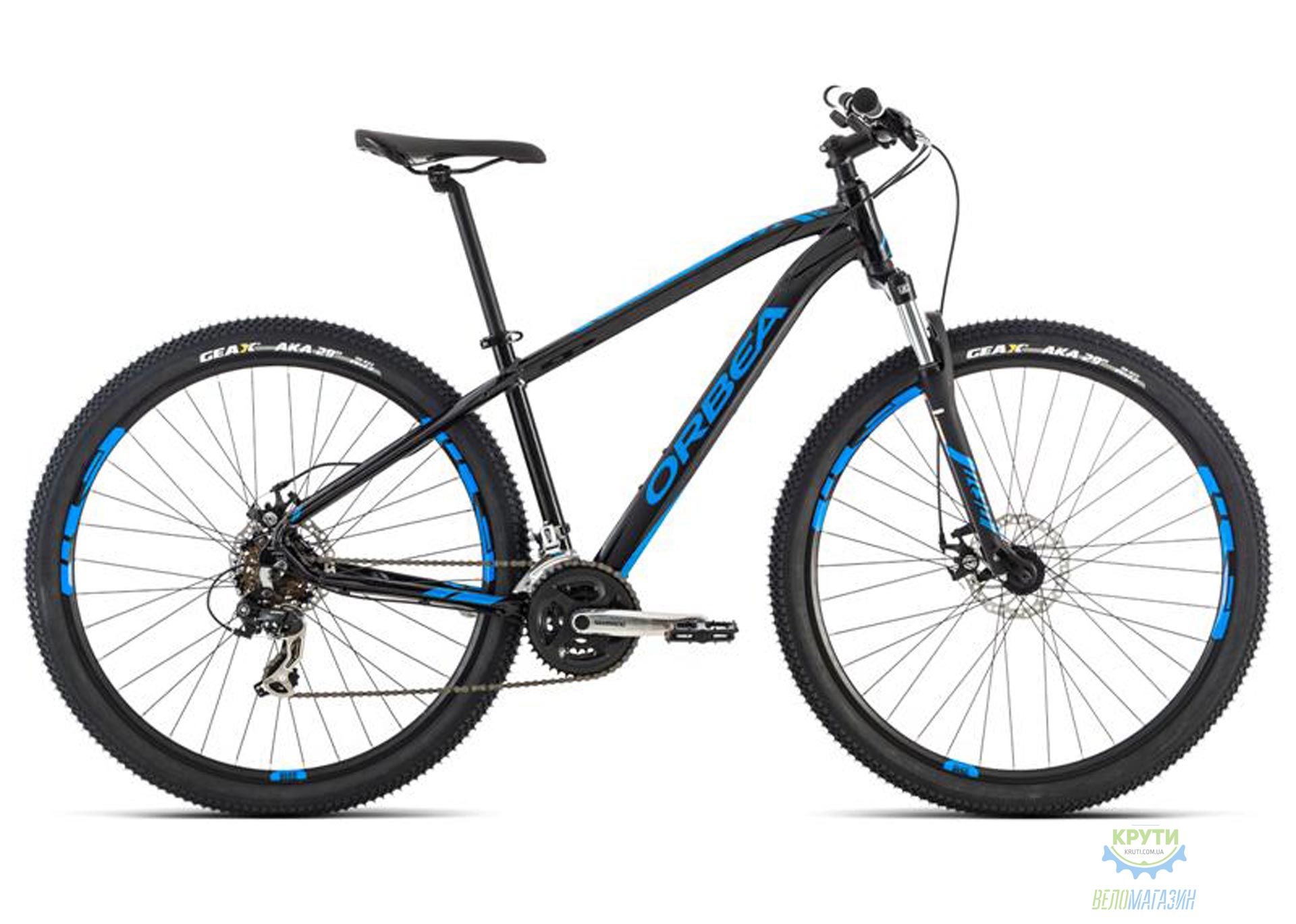 Велосипед Orbea MX 27 50 L Black-Blue 2016