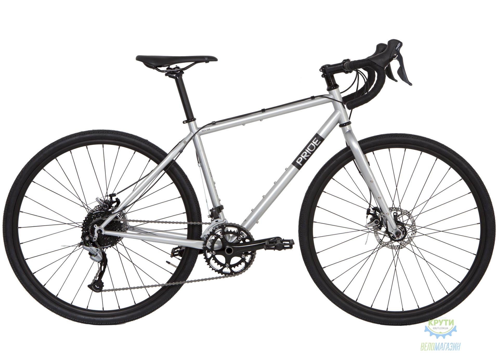 Велосипед 28 Pride Rocx Tour рама - M хаки/лайм 2018