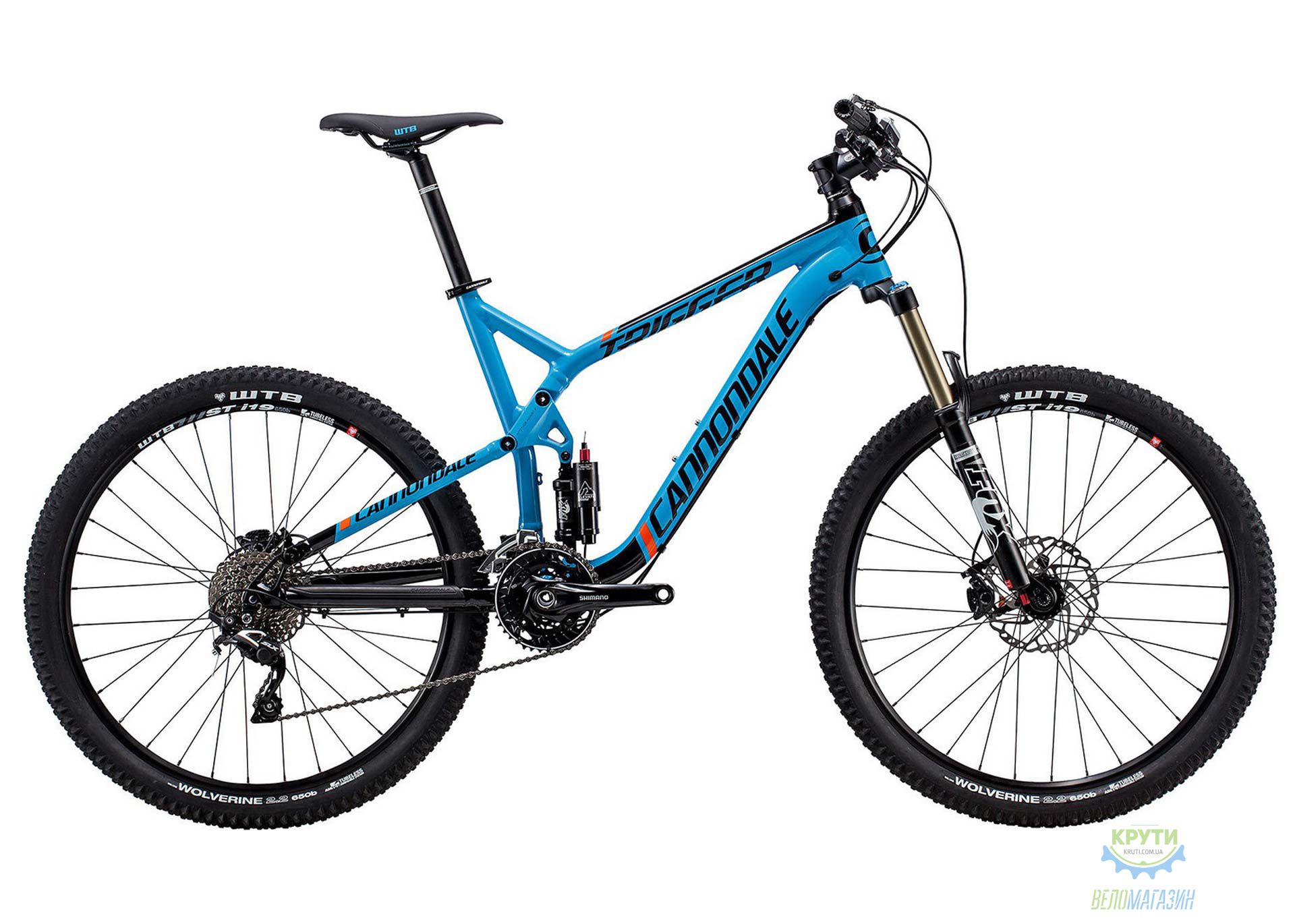 Велосипед 27,5 Cannondale TRIGGER Alloy 4 рама - M 2015 blue