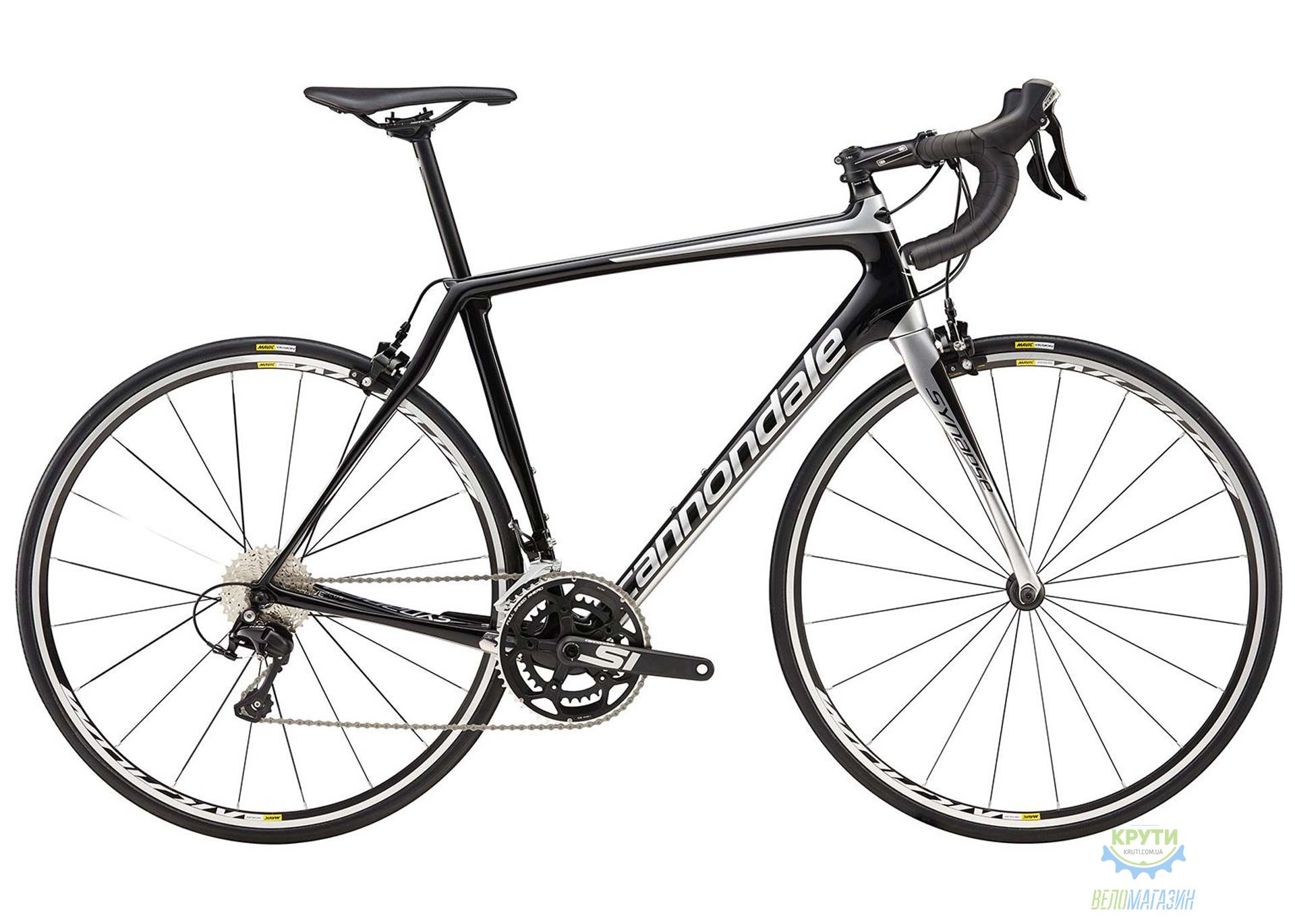Велосипед 28 Cannondale SYNAPSE Carbon 105 рама - 54 2018 SLV чорний