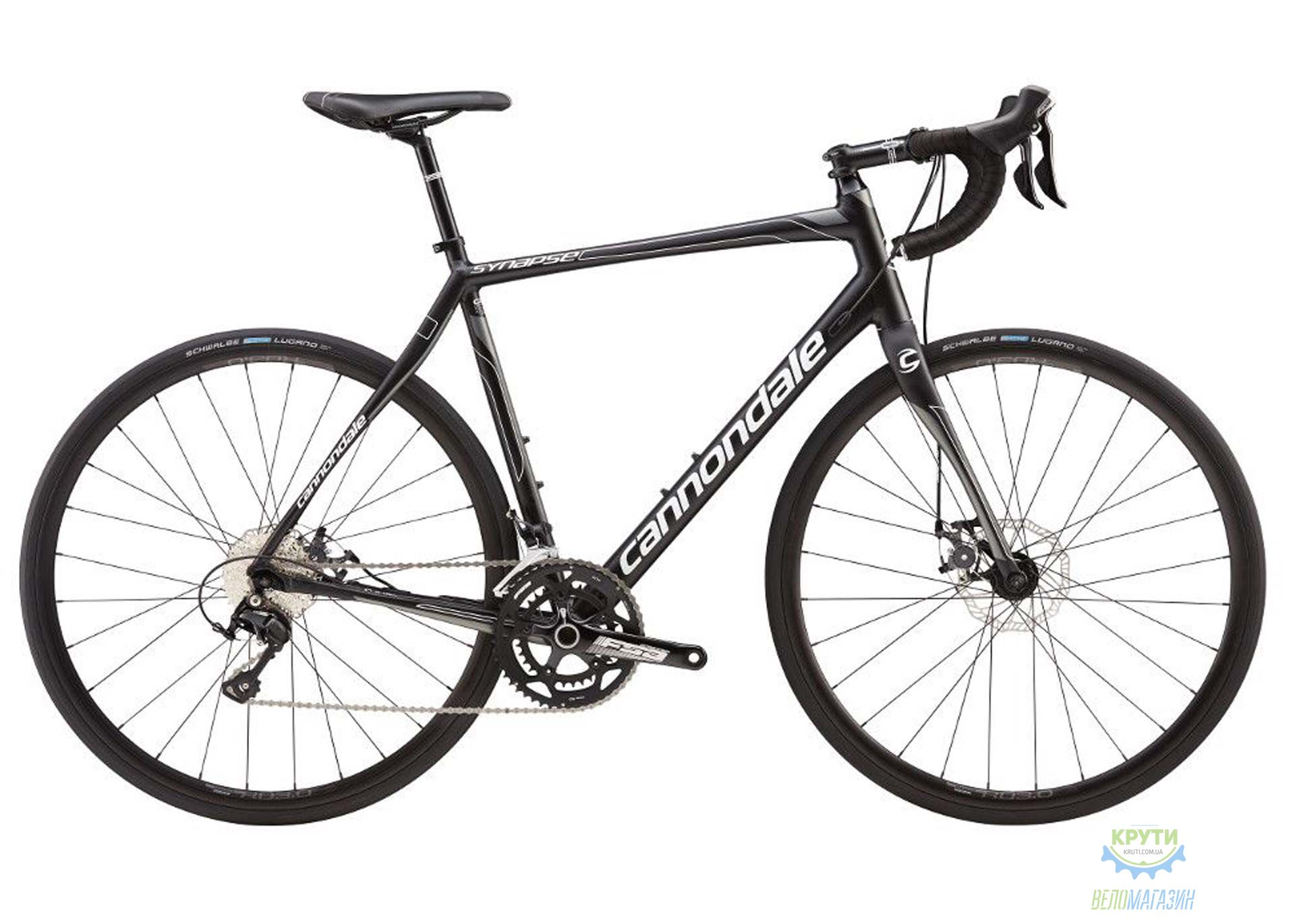 Велосипед 28 Cannondale SYNAPSE SM 105 5 з рама - 56 см чорний 2016