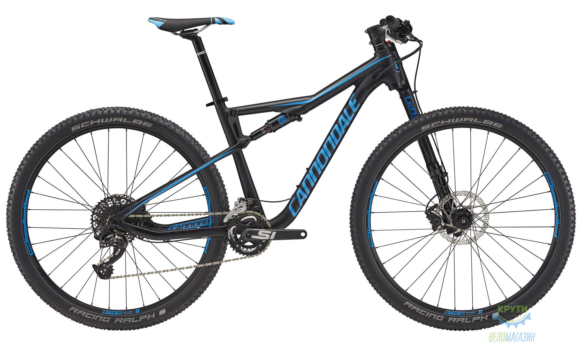 Велосипед 29 Cannondale SCALPEL SI 5 рама - XL 2018 BLK черный