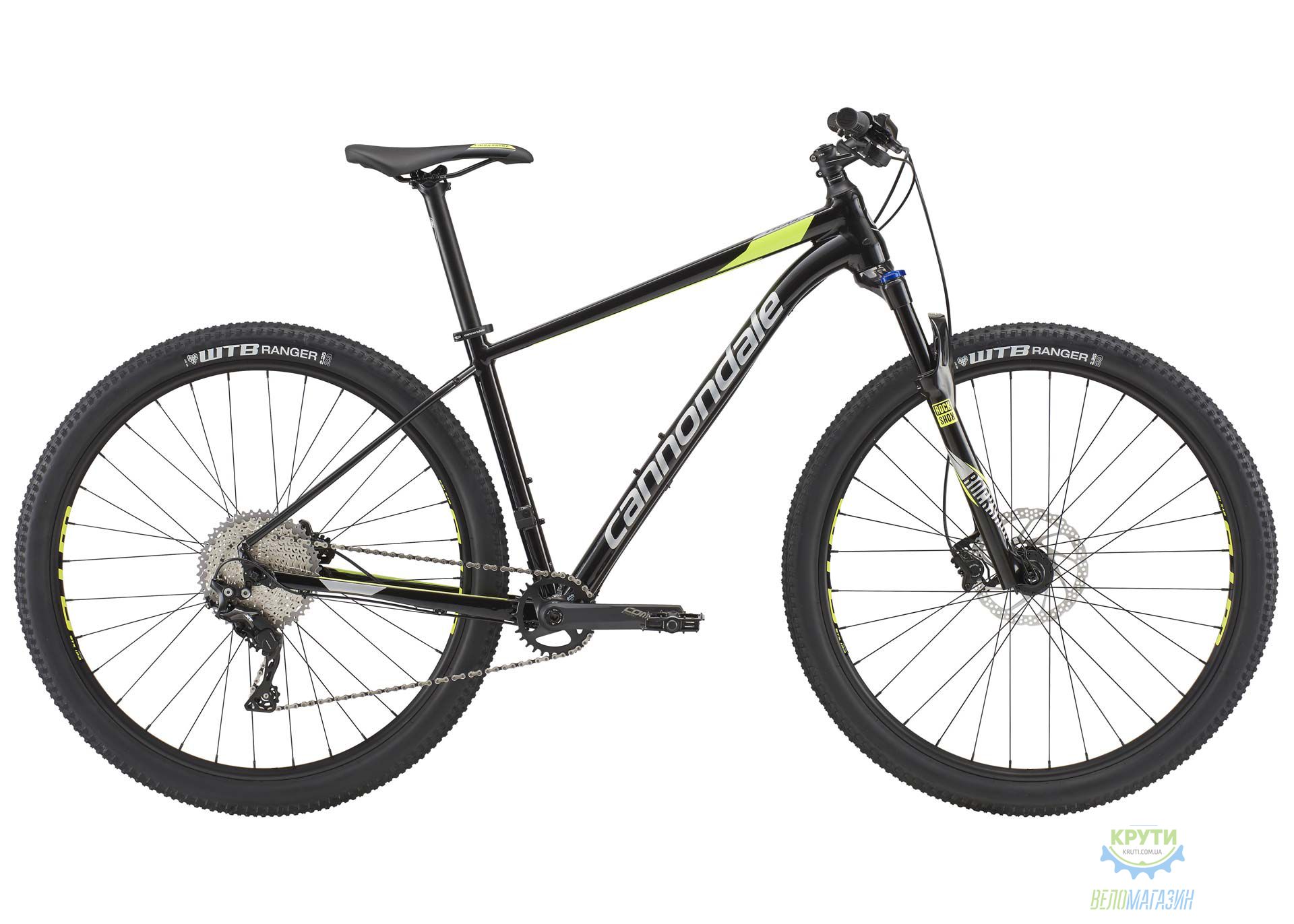 Велосипед 29 Cannondale TRAIL 2 рама - L 2018 BLK черный