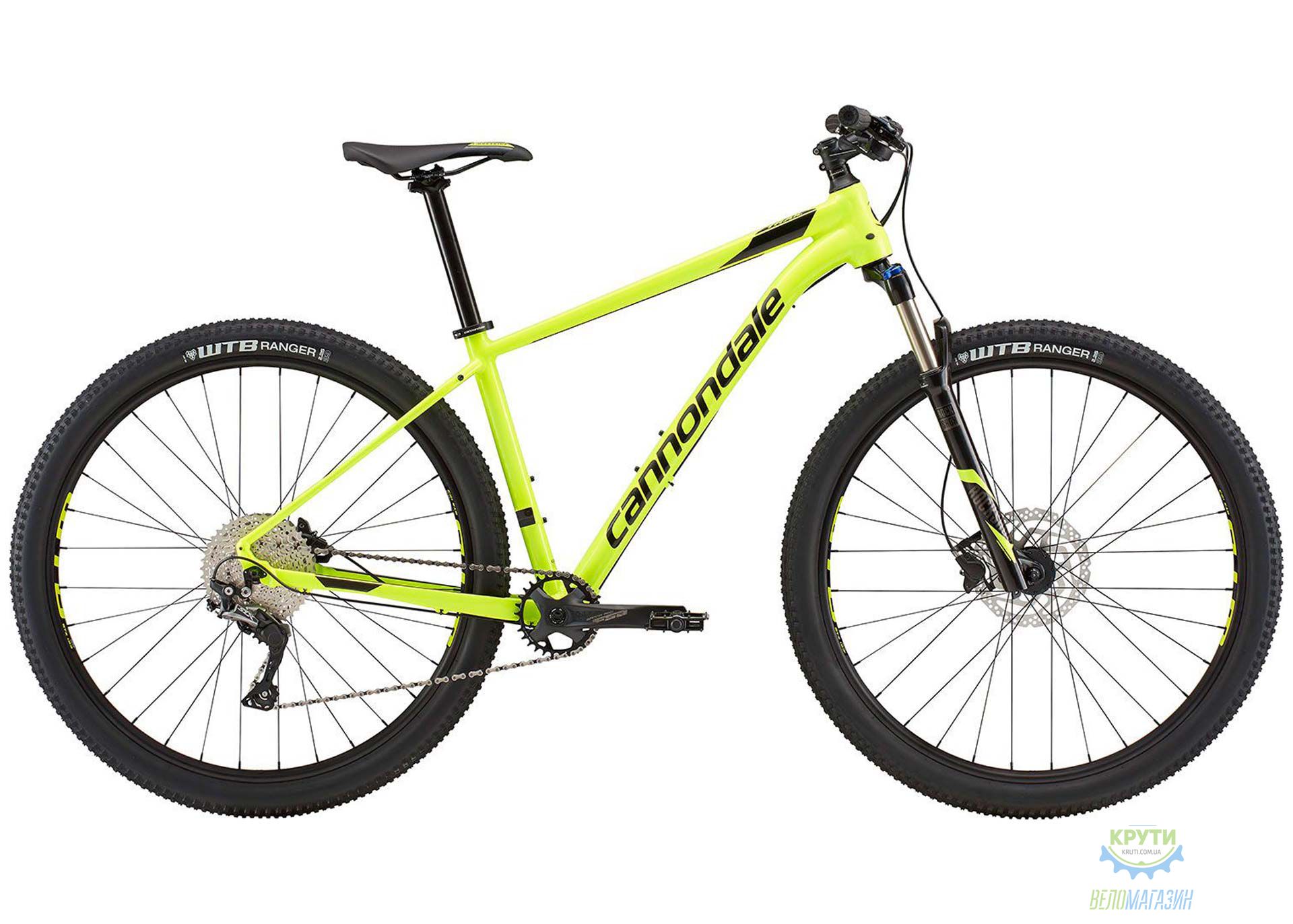 Велосипед 29 Cannondale TRAIL 4 рама - M 2018 VLT зеленый