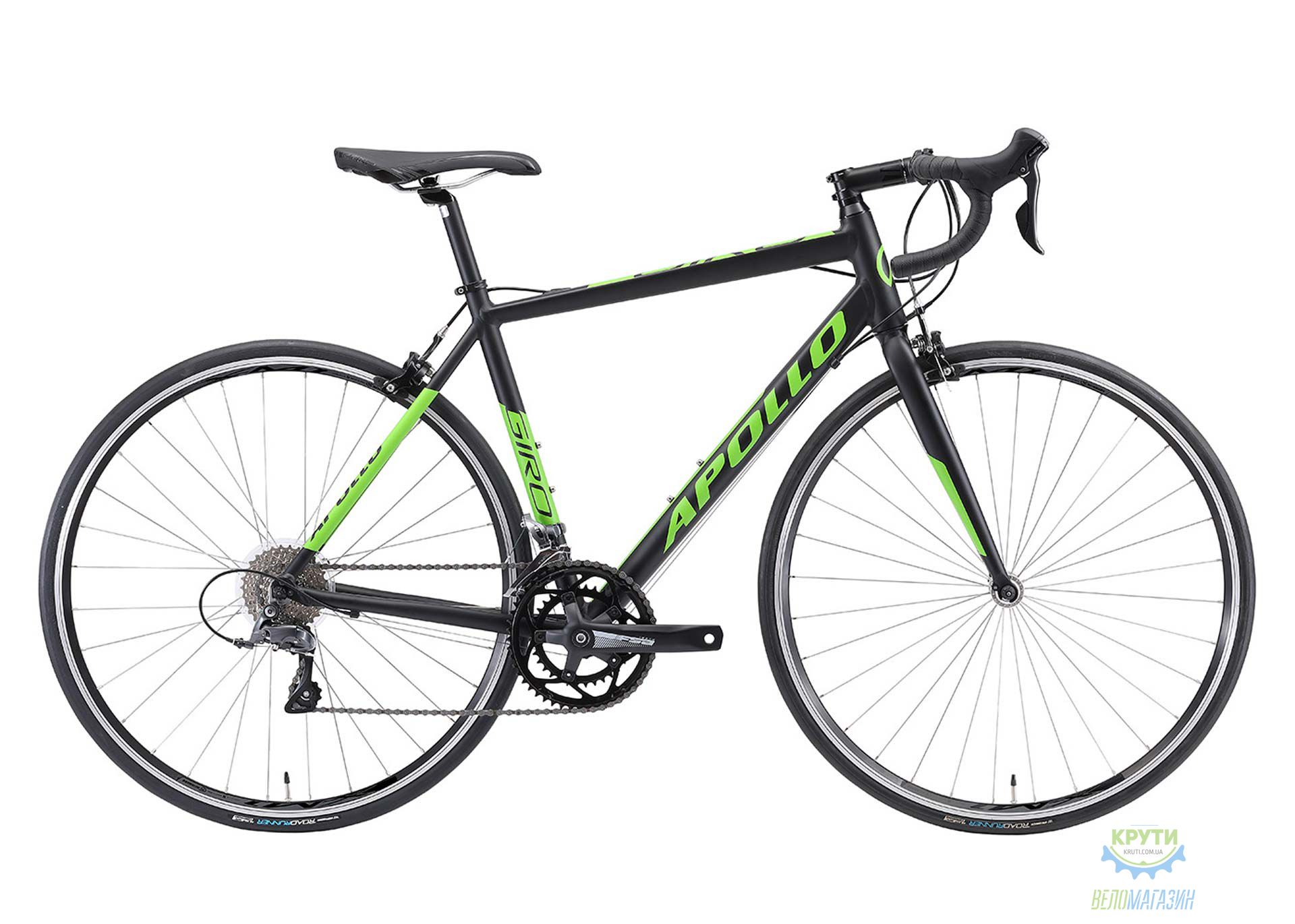 Велосипед 28 Apollo GIRO 10 рама - XL matte black/matte green