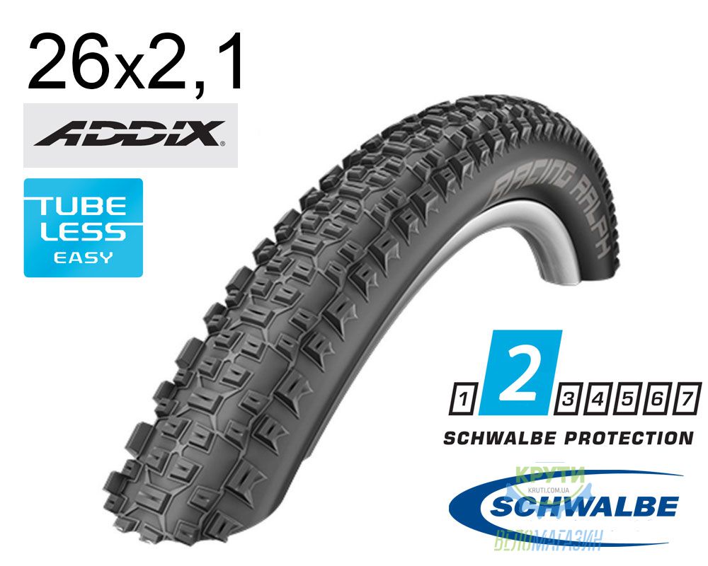 Покришка 26X2.10 (54-559) Schwalbe Racing Ralph Performance,Tl-Ready, Folding B/B Hs425 Addix 67 EPI Ek