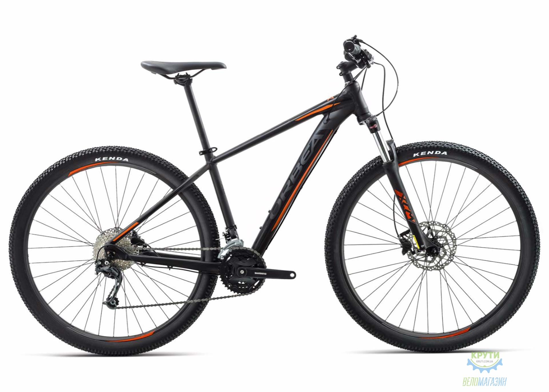 Велосипед Orbea MX 27 40 18 S Black - Orange 2018
