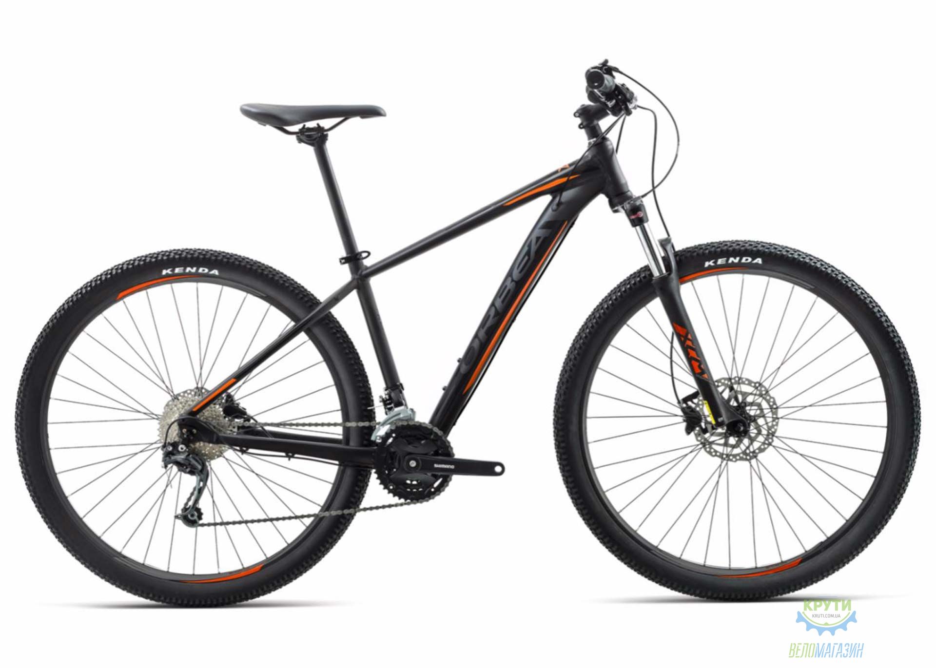 Велосипед Orbea MX 29 40 18 L Black - Orange 2018