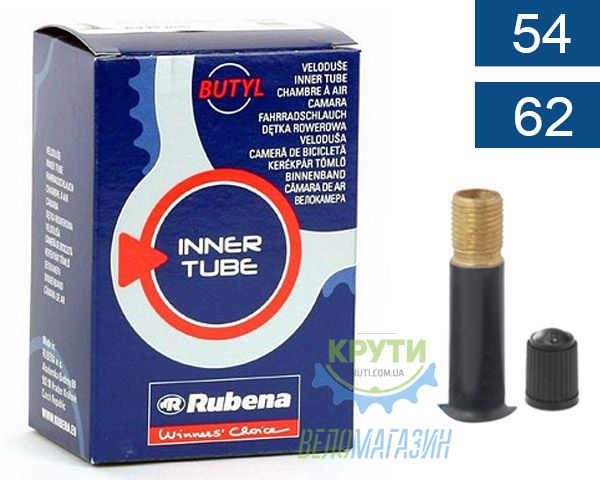 Камера 26 x 2.10-2.50 (54/62x559) AV 35мм Mitas (RUBENA) Classic D08 BSC 0.9mm в коробке