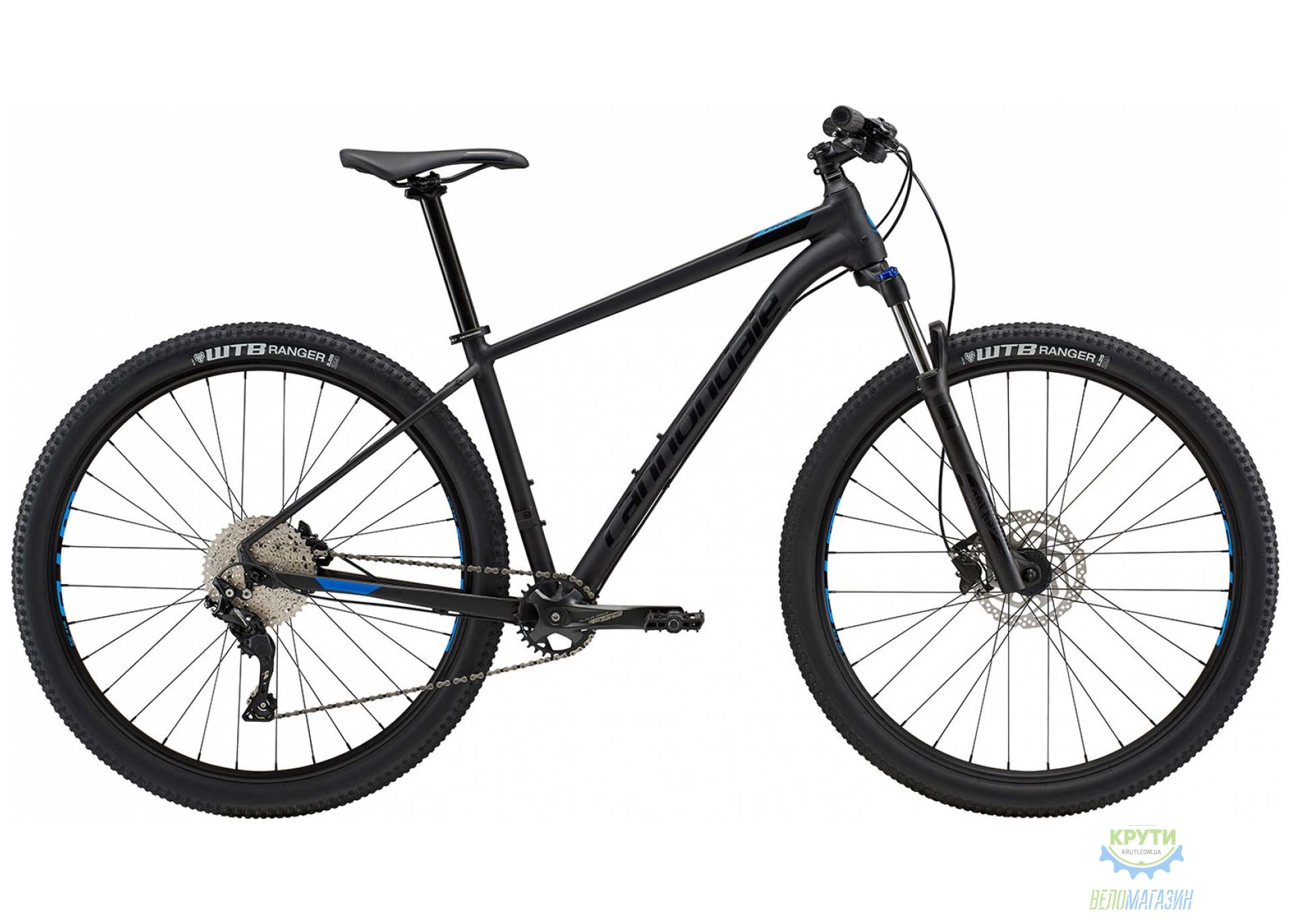 Велосипед 29 Cannondale TRAIL 5 рама - X 2018 BLK черный матовый