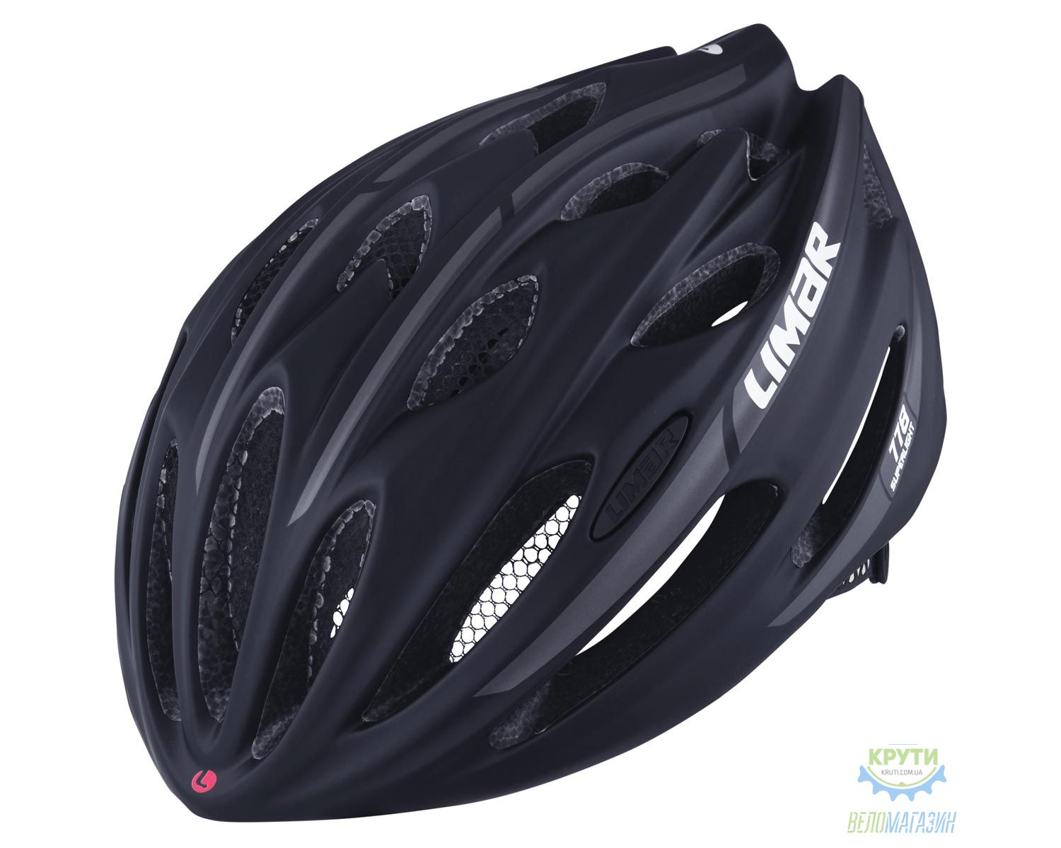 шолом Limar ROAD 778 розмір M 52-57см чорний матовий