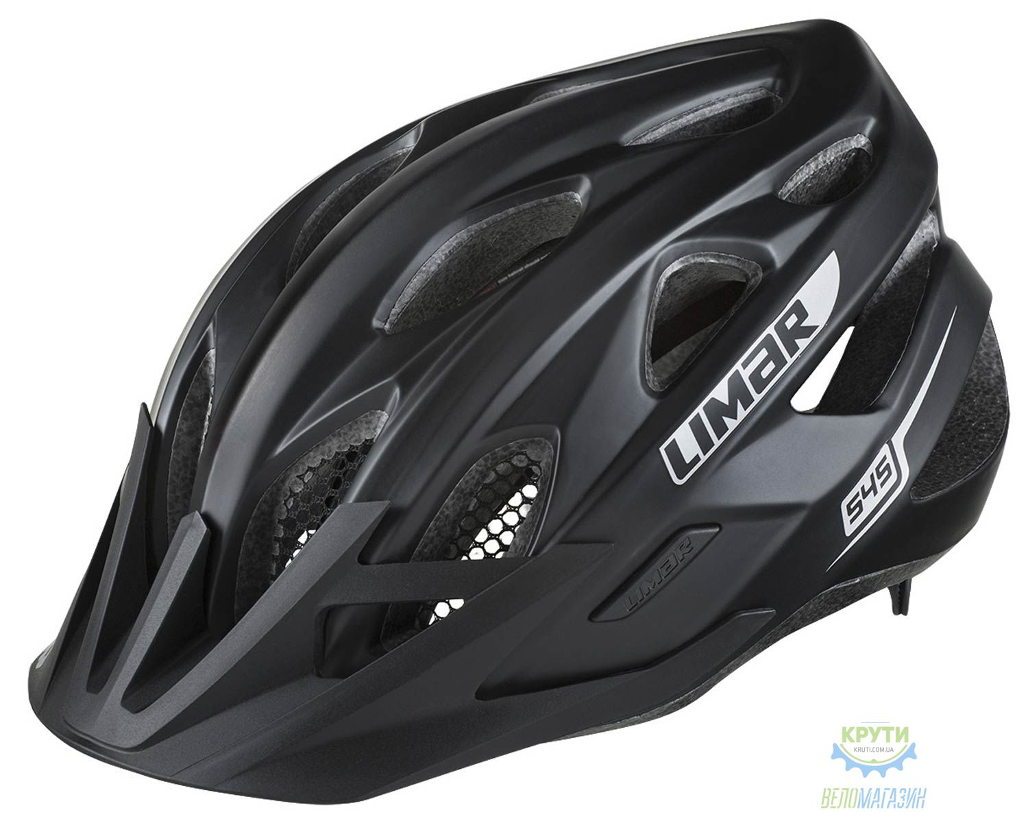 шолом Limar MTB 545 розмір L 57-62см чорний матовий