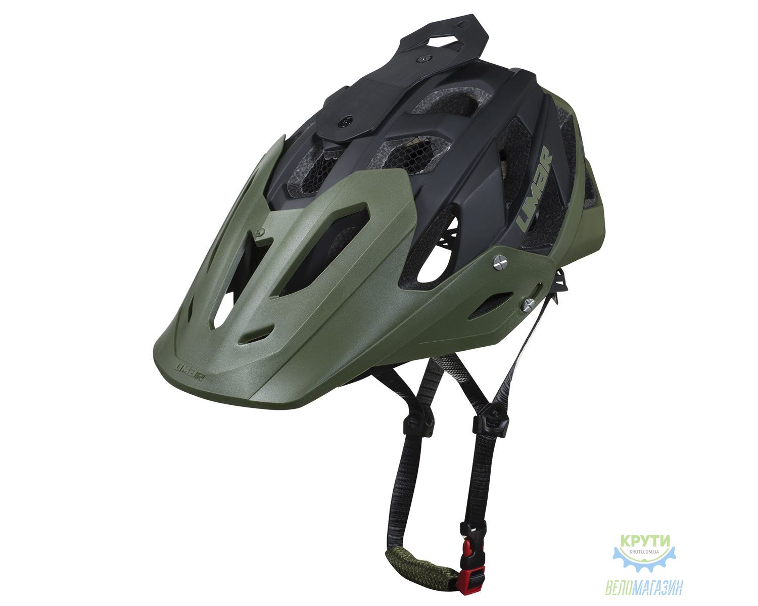 шолом Limar DIRT & ALL-MOUNTAIN 949DR розмір L 59-63см чорно-зелений матовий