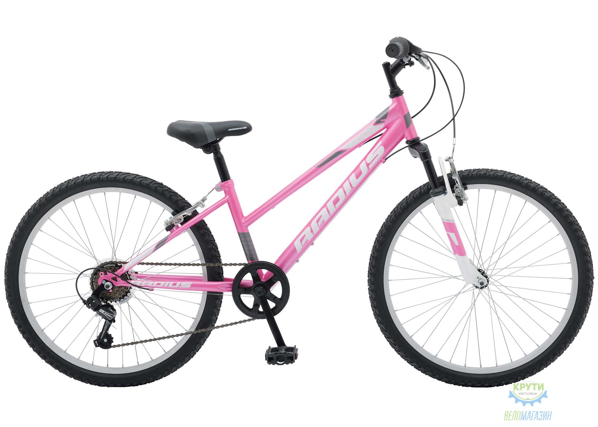 Велосипед 24 Radius Lynx рама- 13 Gloss Pink/Gloss White/Gloss Charcoal