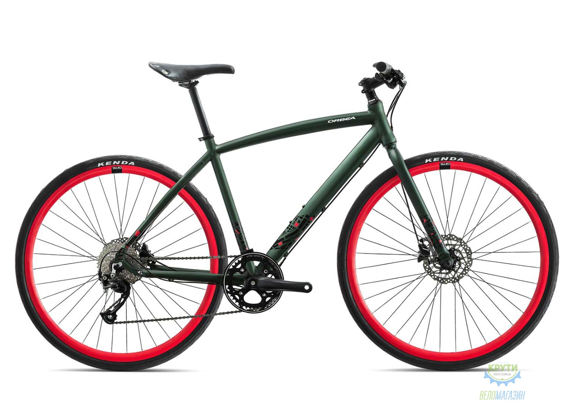 Велосипед Orbea CARPE 20 18 L Green-Red 2018