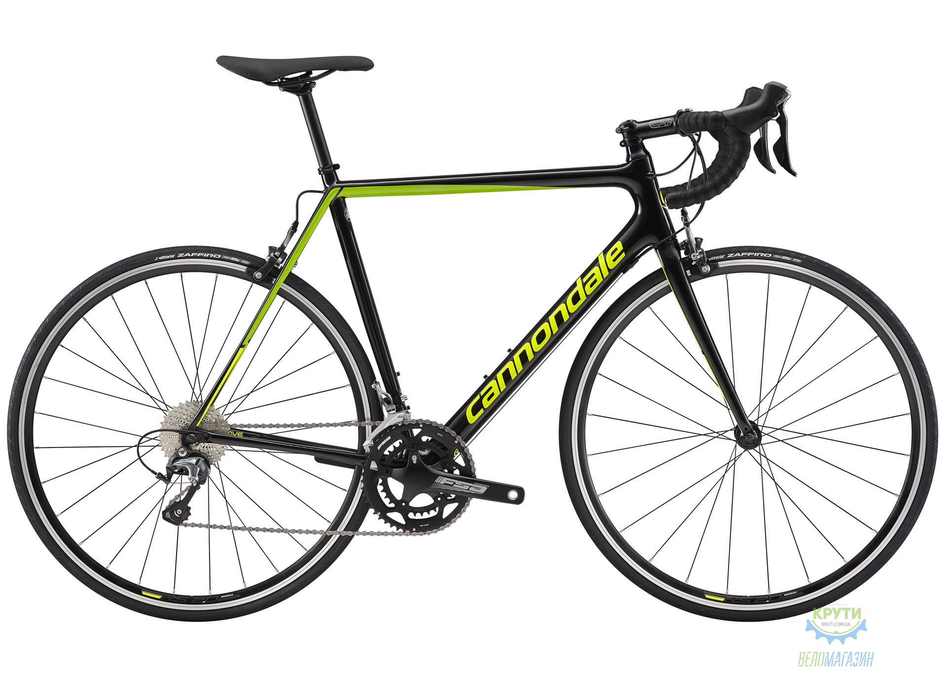 Велосипед 28 Cannondale SuperSix S6 EVO Carbon Tiagra рама - 60 2019 GRN