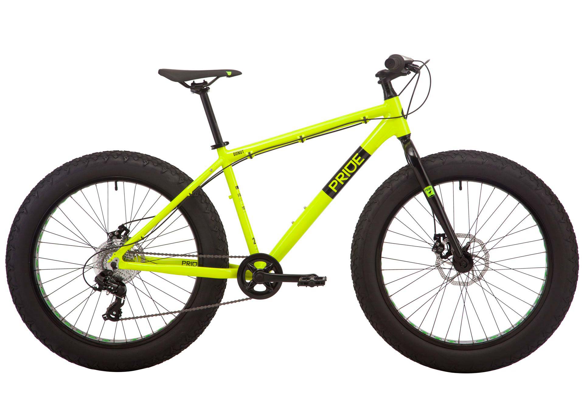 Велосипед 26 Pride DONUT 6.1 рама - L желтый 2019