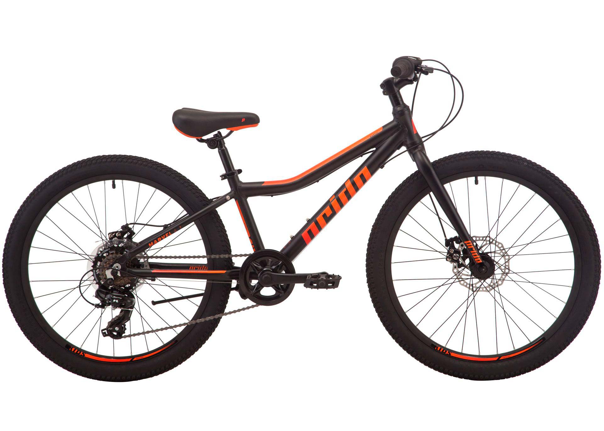 Велосипед 24 Pride MARVEL 4.1 чорний 2019