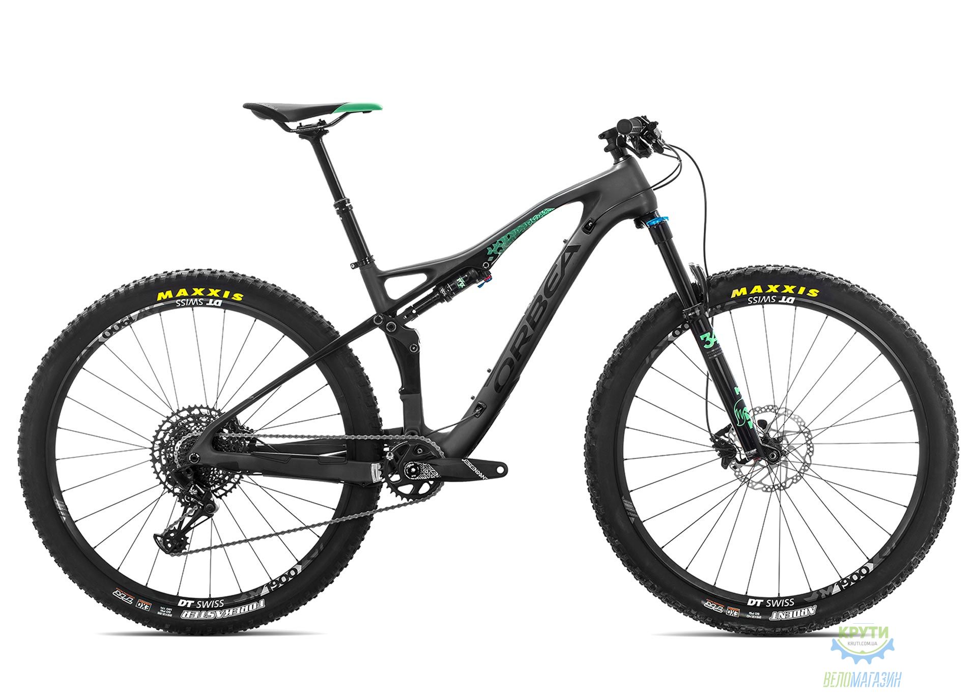 Велосипед Orbea OCCAM TR M30 L Black - Mint 2019