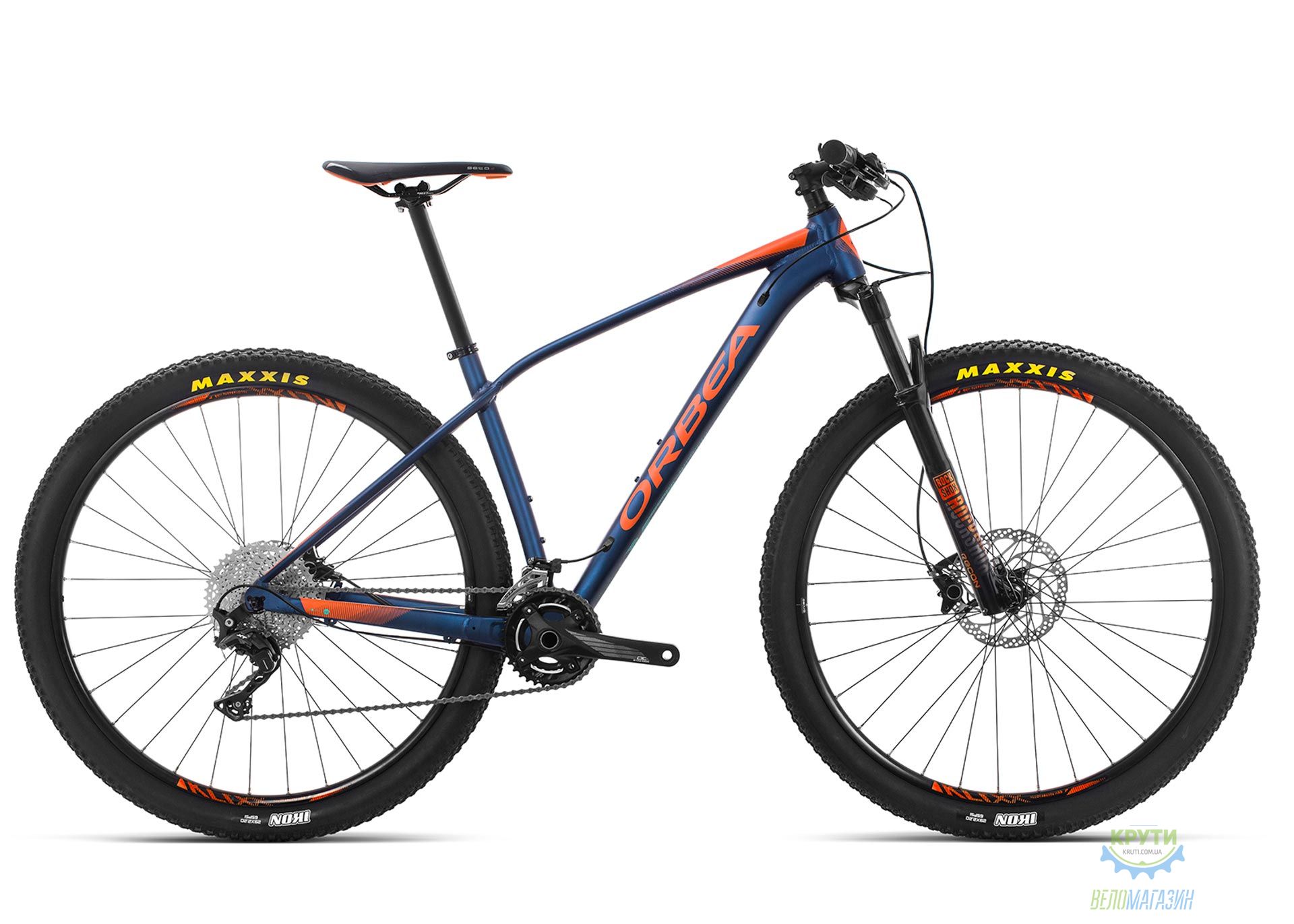 Велосипед Orbea ALMA 29 H30-XT M Blue - Orange 2019