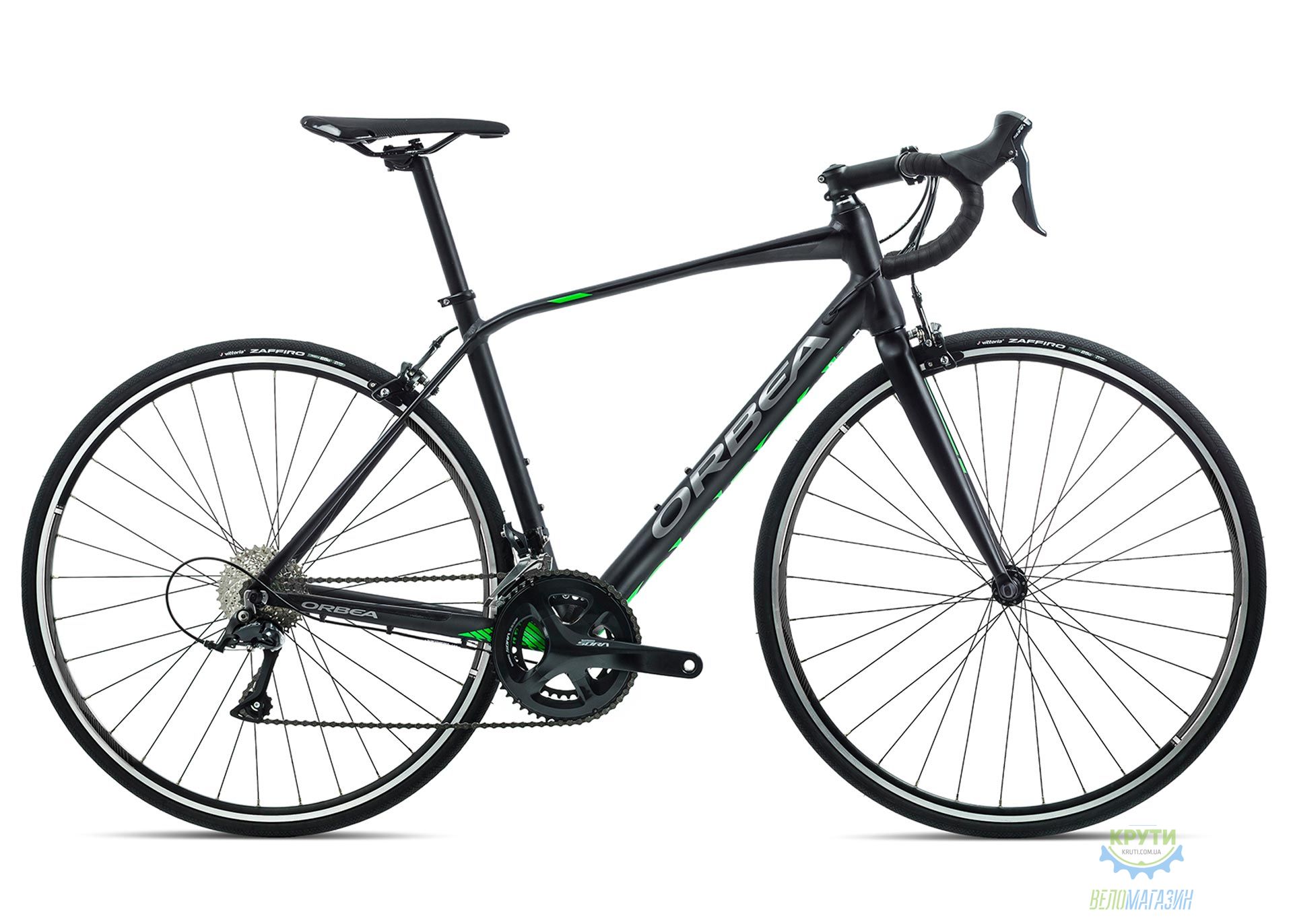 Велосипед Orbea AVANT H50 55 Black - Anthracite - Green 2019