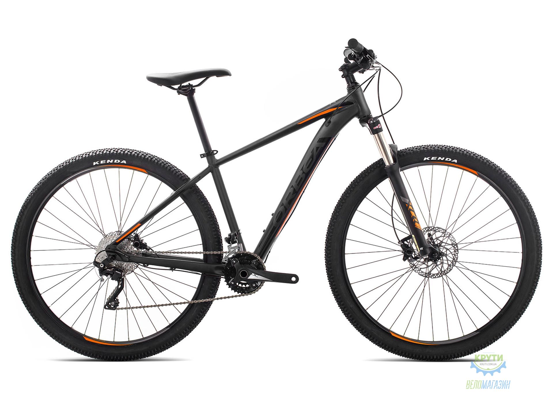 Велосипед Orbea MX 27 20 M Black - Orange 2019