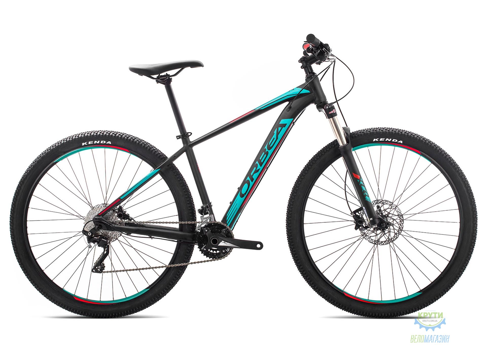 Велосипед Orbea MX 29 20 M Black - Turquoise - Red 2019