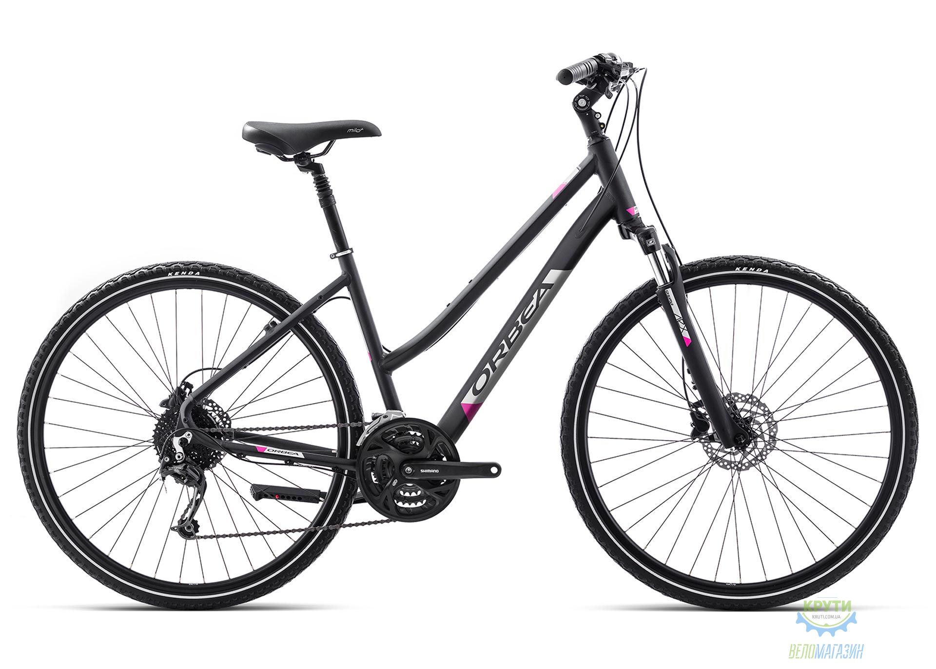 Велосипед Orbea COMFORT 12 PACK L Anthracite - Pink 2019