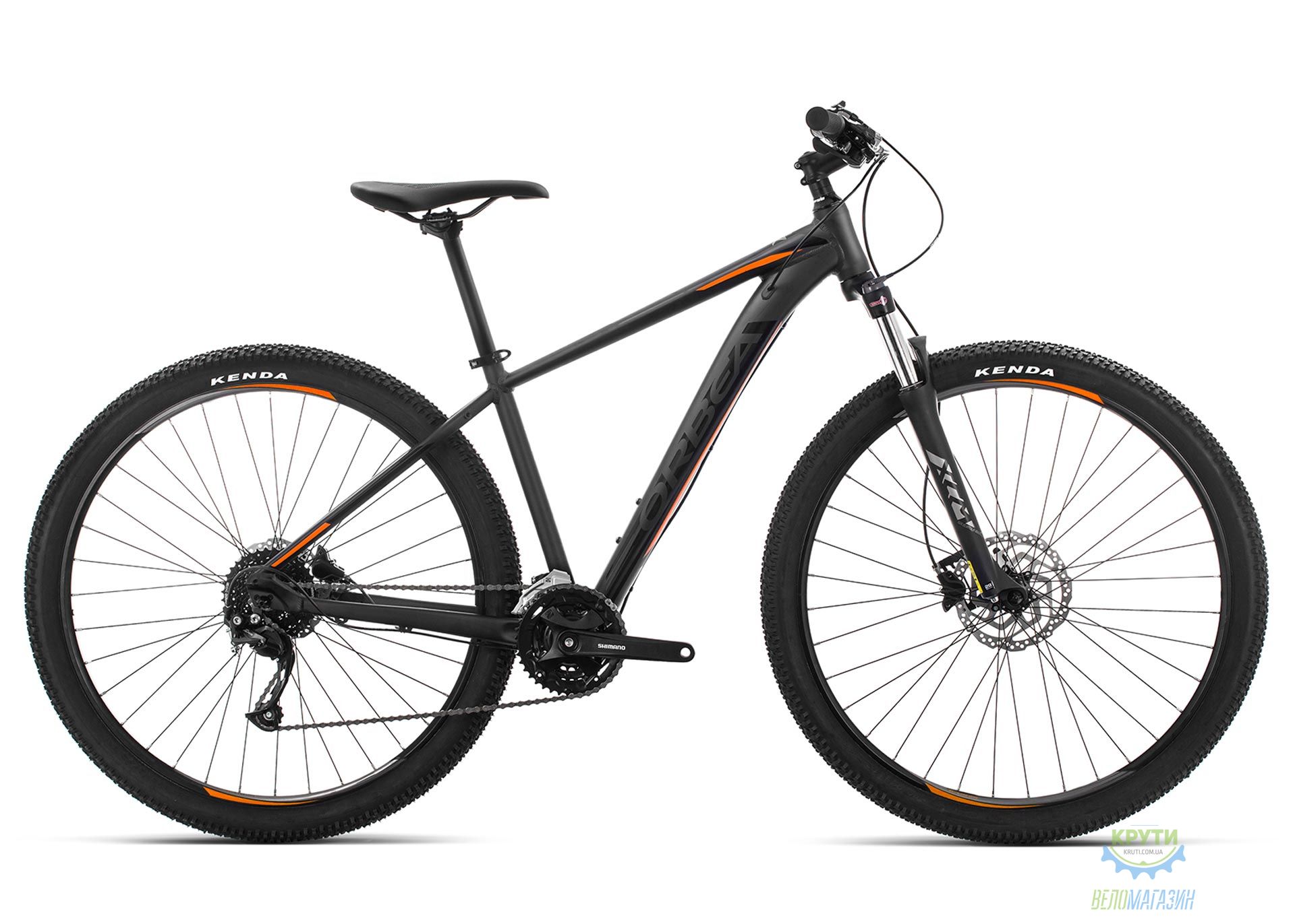 Велосипед Orbea MX 27 40 M Black - Orange 2019