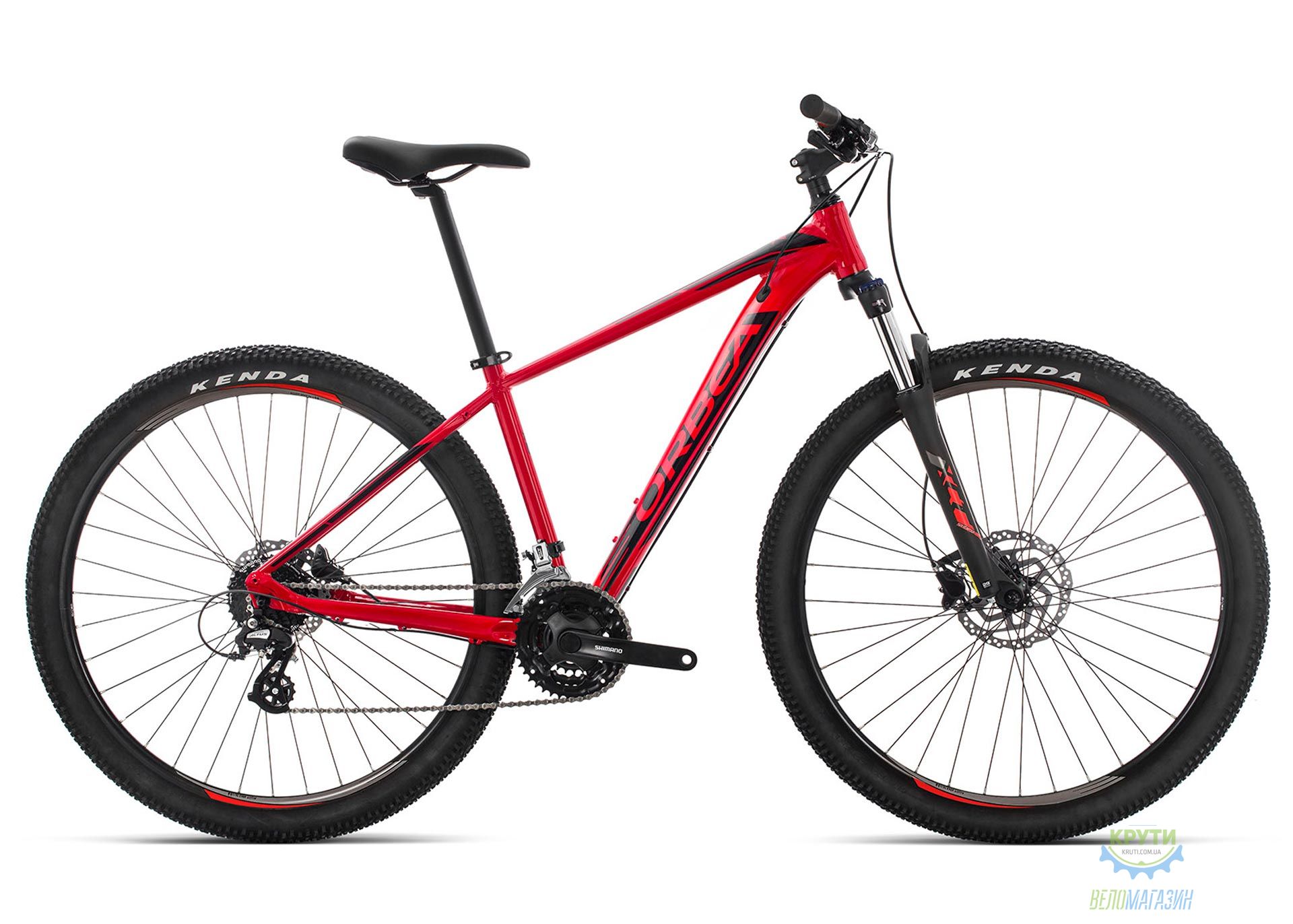 Велосипед Orbea MX 27 50 S Red - Black 2019